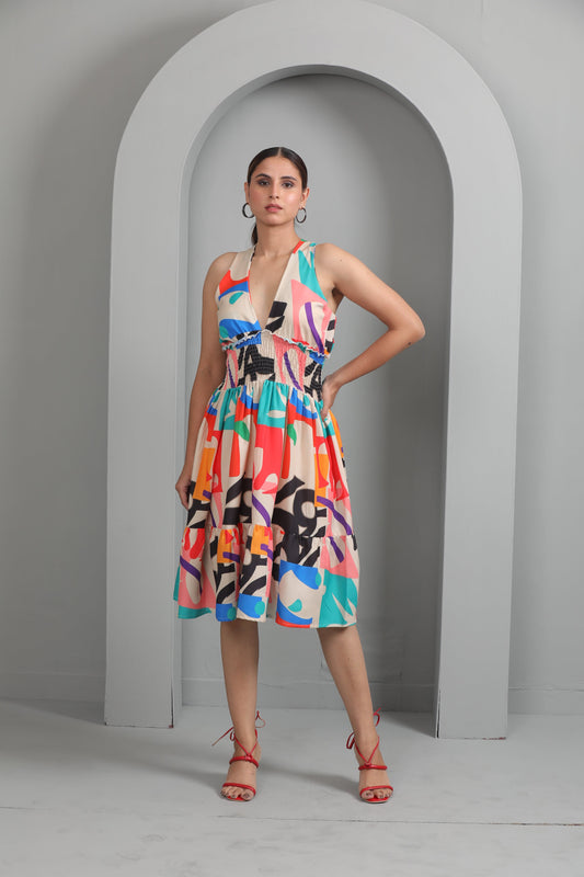 THE CROSS BACK DRESS