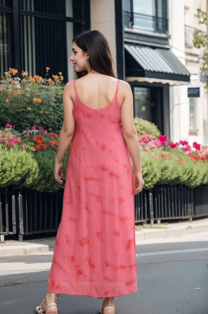 ONION PINK BEACH DRESS