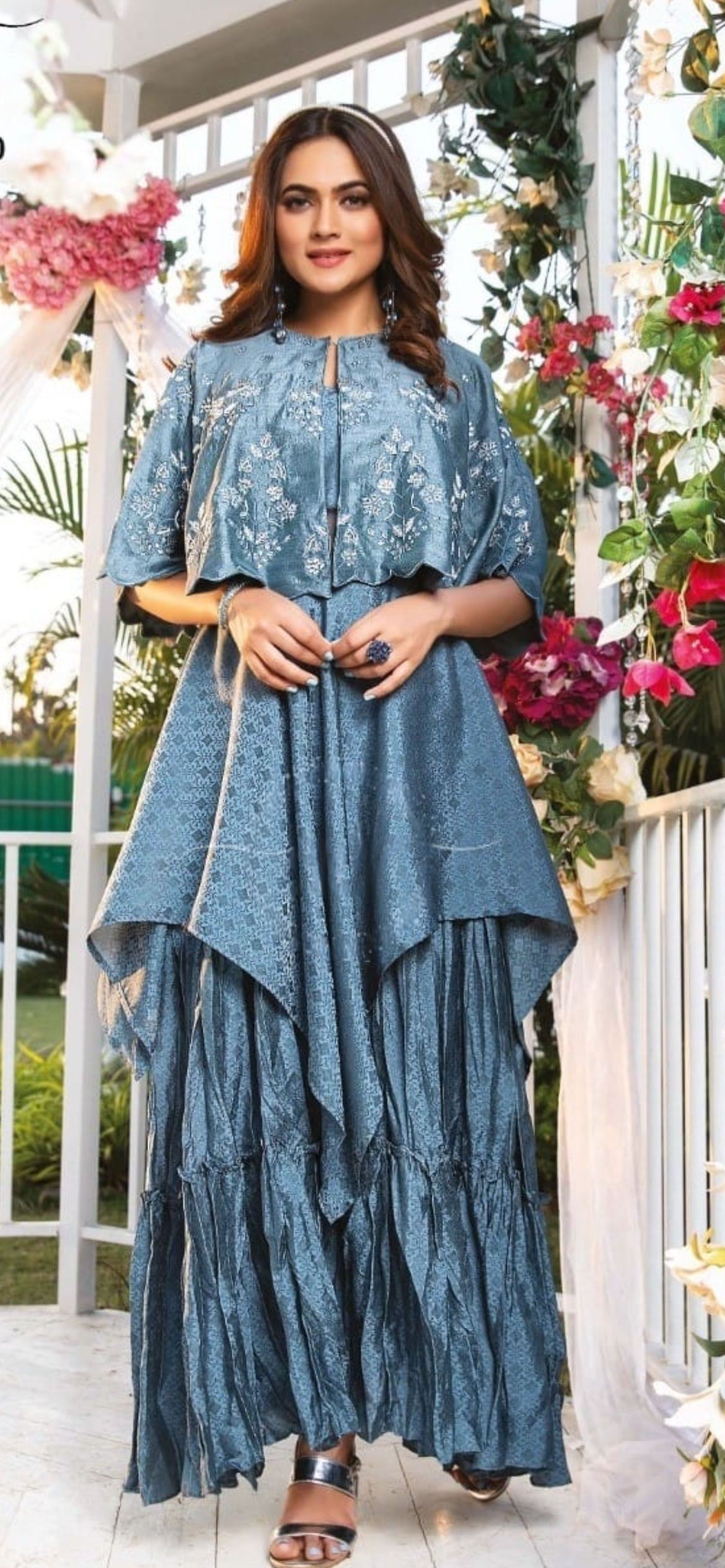 BLUE JACKET DRESS AM9