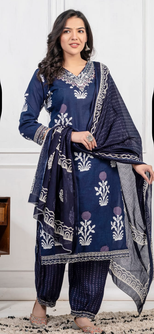 SUMMER SUIT BLUE KH15A