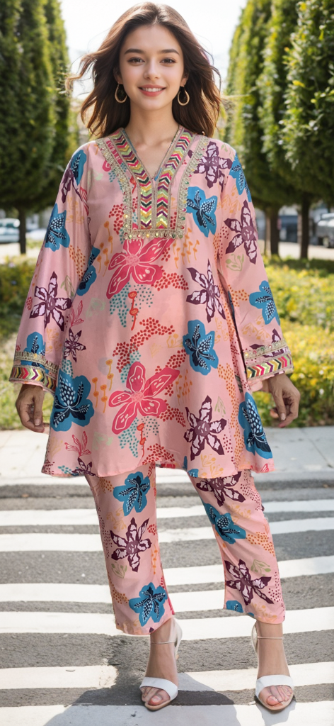 PEACH EMB CO ORD
